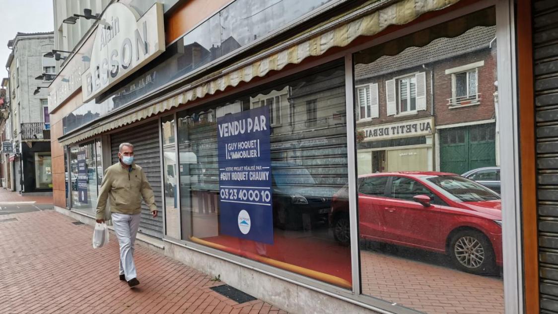 Chauny commerce un bel avenir pour les vitrines de l ex magasin